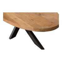 Mangohouten Salontafel Tulsa Ovaal Mahom