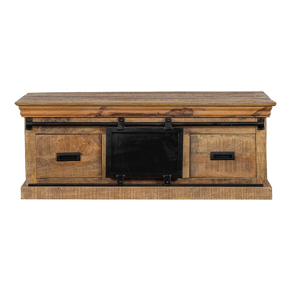 Mangohouten Salontafel Portland 120 cm 4 lades Mahom