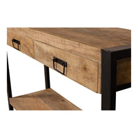 Mangohouten Sidetable Britt 2 lades Mahom