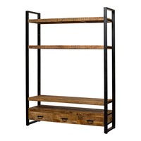 Mangohouten Boekenkast Britt 150 cm Mahom