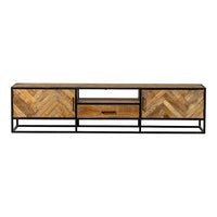Mangohouten TV Meubel New Haven 210 cm Mahom