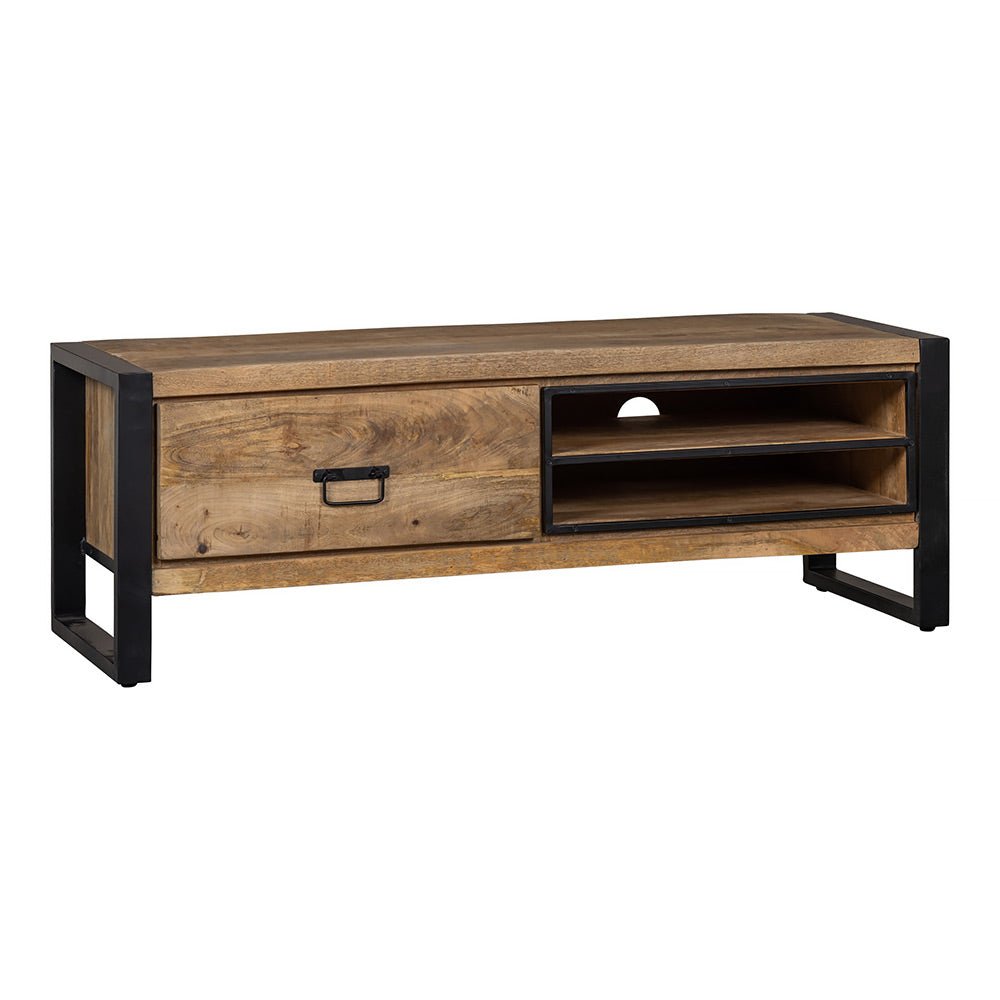 Mangohouten TV Meubel Stockton 130 cm