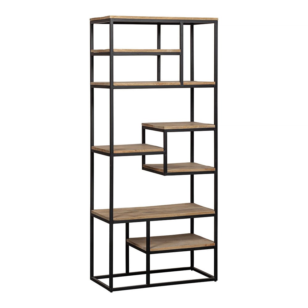 Mangohouten Vakkenkast Chicago 80 cm Mahom