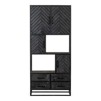 Mangohouten Vakkenkast Sienna 90 cm Mahom