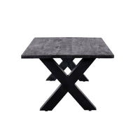 Mangohouten Salontafel Orlando Black 130 cm Mahom