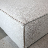 Bank Enzo 3-zits Links Bouclé Beige PEPP