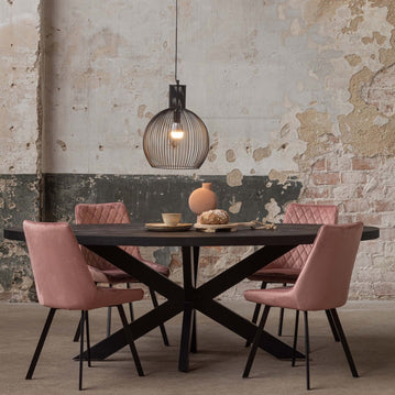 Mangohouten Eettafel 