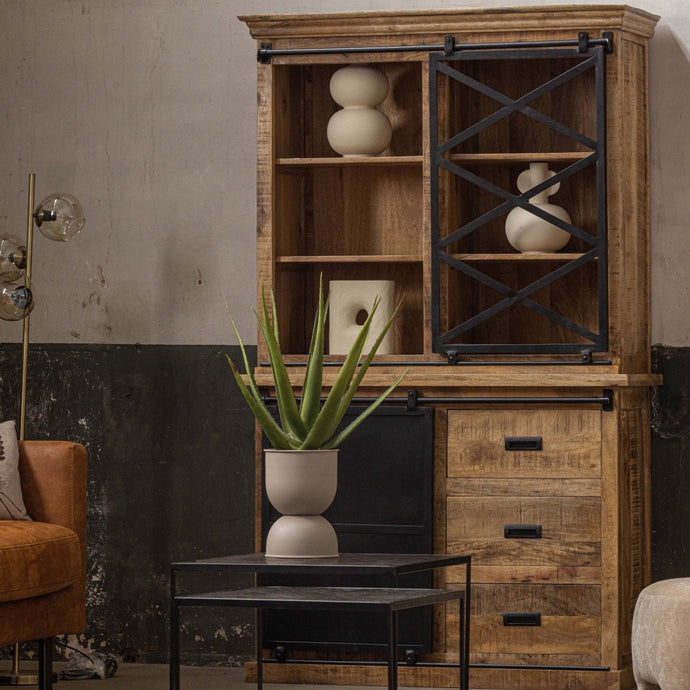 Mangohouten Buffetkast Denver 100 cm X Mahom