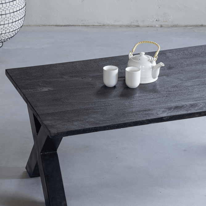Mangohouten Eettafel Tulsa