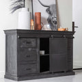 Mangohouten Dressoir Black
